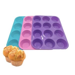 MOLDE SILICONA 12 CUPCAKE