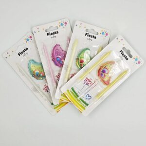 VELA MARIPOSA CON 2 VELAS