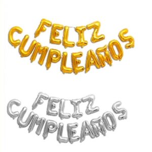 GLOBO FOIL FRASE FELIZ CUMPLE IMPRENTA