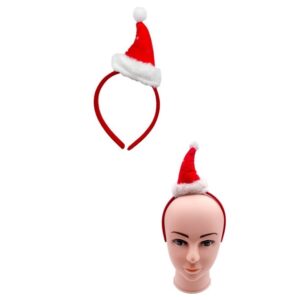 VINCHA NAVIDEÑA GORRO PAPA NOEL