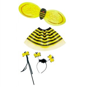 SET ABEJITA 4 PCS ALAS TUTU VINCHA Y VARITA
