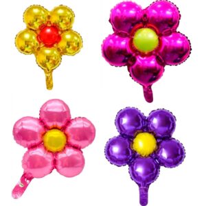 GLOBO FOIL SILUETA 43X51 CM MARGARITA METALIZADA