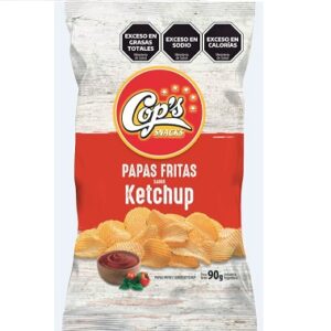 PAPAS FRITAS X 90G SABOR KETCHUP