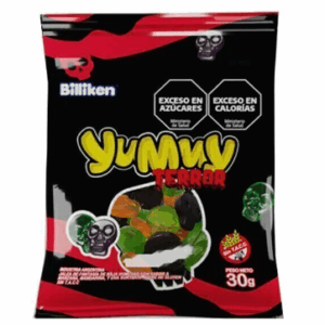 CARAMELO DE GOMA TERROR X 30G HALL