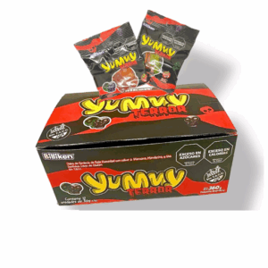 CARAMELO DE GOMA TERROR CAJITA 12 X 30G HALL