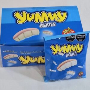 CARAMELO DE GOMA DIENTES CAJITA 10 X 50G HALL