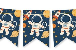 BANDERIN X1 ASTRONAUTA