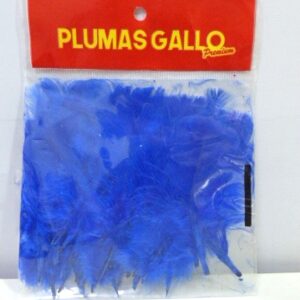 PLUMA GALLO PREMIUM MINI X 50U AZUL FRANCIA