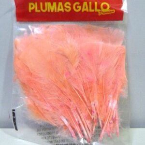 PLUMA GALLO PREMIUM MINI X 50U SALMON