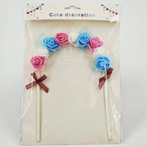 ADORNO PINCHE ARCO DE ROSAS