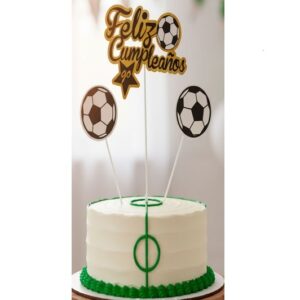 ADORNO PINCHE F C FUTBOL 3 PIEZAS