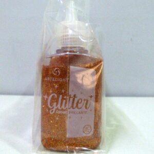 MAQUILLAJE GLITTER GEL GOTERO 30ML COBRE