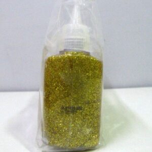 MAQUILLAJE GLITTER GEL GOTERO 30ML DORADO