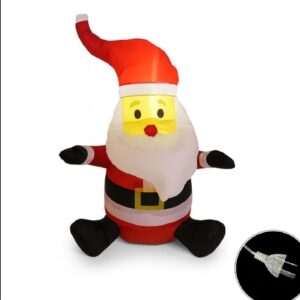 INFLABLE NAVIDEÑO PAPA NOEL 95CM