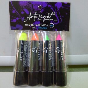 MAQUILLAJE LABIAL FLUO SURTIDO X4