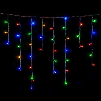 LLUVIA LED 1.5 X 30CM 120 LED MULTICOLOR