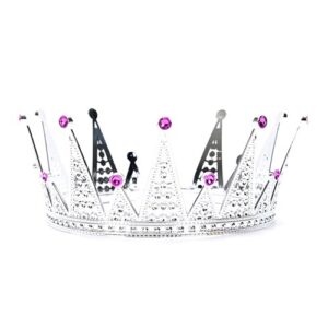 CORONA REY / REINA PICOS PLATEADA