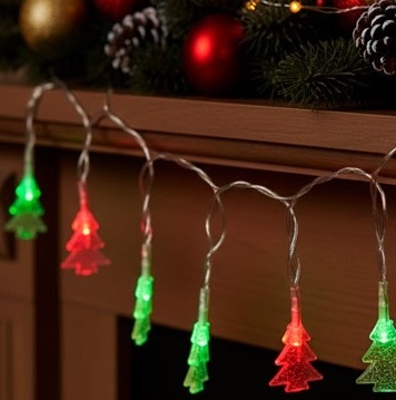 LUZ LED X20 ARBOLITOS MULTICOLOR A PILA