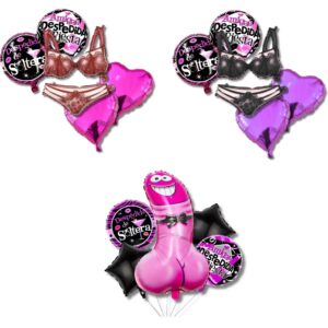 SET 5 GLOBOS DESPEDIDA DE SOLTERA