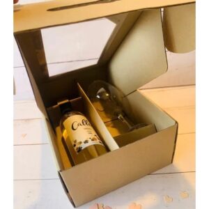 CAJA CORRUGADO VINO DOBLE 22X31X1CM