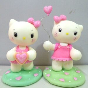 ADORNO PORCELANA KITTY