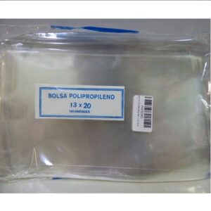 BOLSA POLIPROPILENO 13 X 20 X 100U