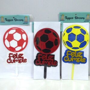 ADORNO PINCHE PLASTICO PELOTAS FUTBOL