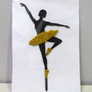 ADORNO PINCHE PLASTICO BAILARINA