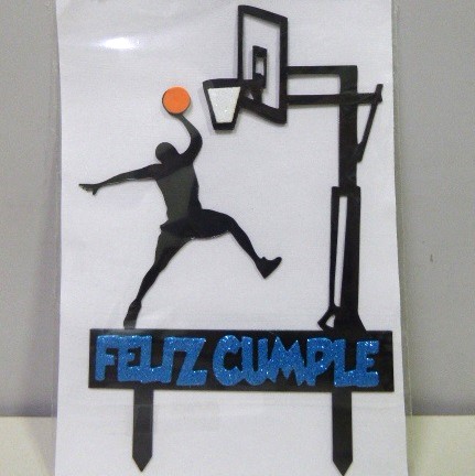 ADORNO PINCHE PLASTICO BASQUET
