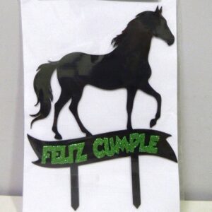ADORNO PINCHE PLASTICO CABALLO