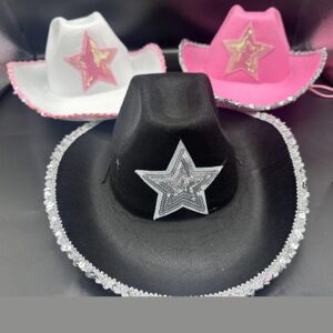 GORRO COWBOY ESTRELLA LENTEJUELAS