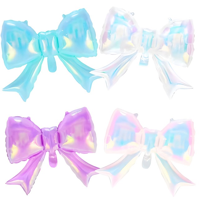 GLOBO FOIL SILUETA 38P MOÑO IRIDISCENTE