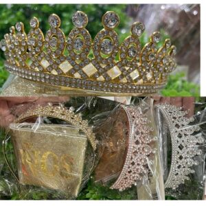 SET BANDA GIBREADA Y TIARA FELIZ CUMPLE