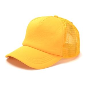 GORRA TRUCKER AMARILLA