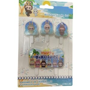 VELA PERSONAJES X4 LABUBU