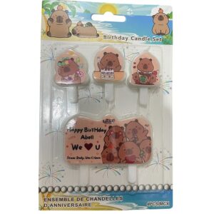 VELA PERSONAJES X4 CAPIBARA