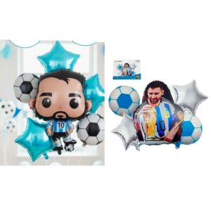 SET 5 GLOBOS MESSI