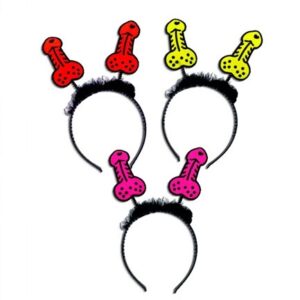 VINCHA PENE COLOR CON PLUMAS