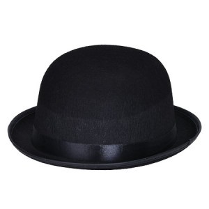 GORRO BOMBIN NEGRO RIGIDO