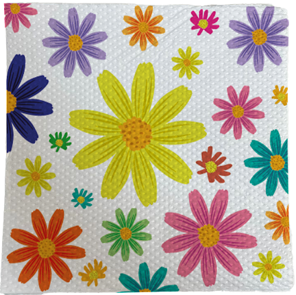 SERVILLETA PREMIUM 25X25 X 20 U FLORCITAS