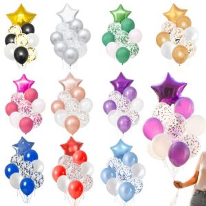 SET 9 GLOBOS ESTRELLA