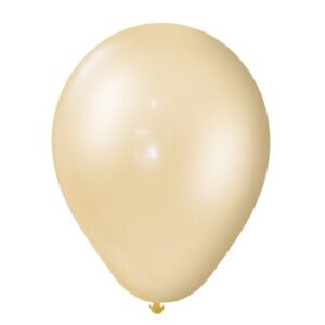 GLOBO PARTY TIME 12P PERL X25 CHAMPAGNE