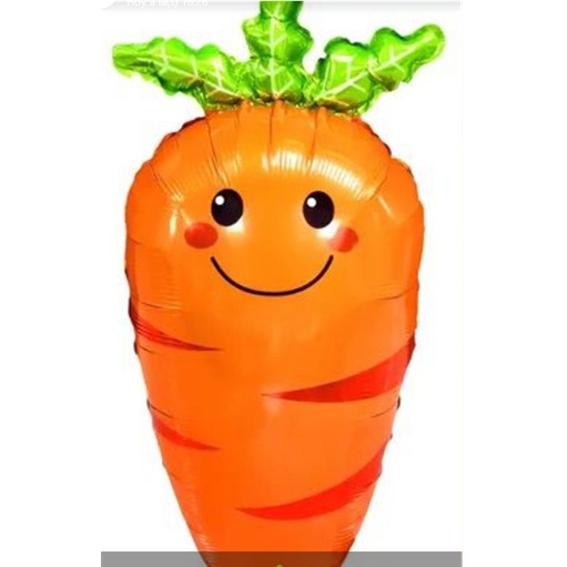 GLOBO FOIL SILUETA 20P ZANAHORIA