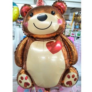 GLOBO FOIL SILUETA 90CM OSO