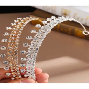 CORONA METAL TIARA CON STRASS