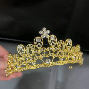 CORONA METAL TIARA CON STRASS