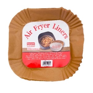 MOLDE PAPEL FREIDORA DE AIRE 20X20 X10UNID.