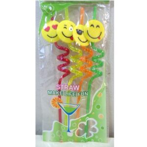 SORBETE ACRILICO X4 EMOJIS