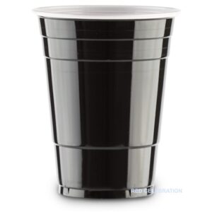 VASO DESCARTABLE AMERICANO 500CC X1 NEGRO