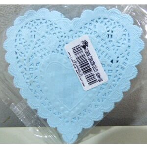 BLONDA CORAZON 10CM X100 CELESTE